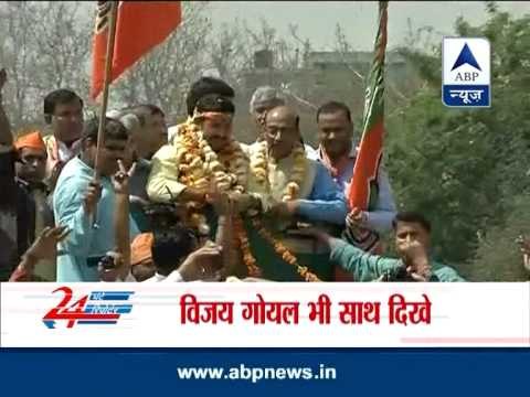 BJP leader Nitin Gadkari files nomination papers in Nagpur