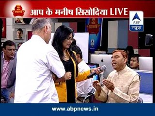 Netaji in the newsroom: AAP leader Manish Sisodia