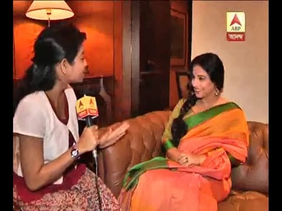 An ABP Ananda exclusive interview of Vidya Balan, who returns to Kolkata for shooting in '