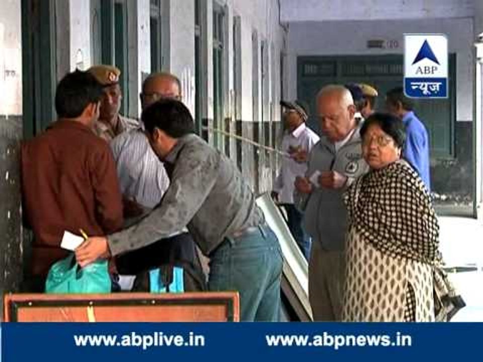 Security deployment at polling booth in Bhiwani