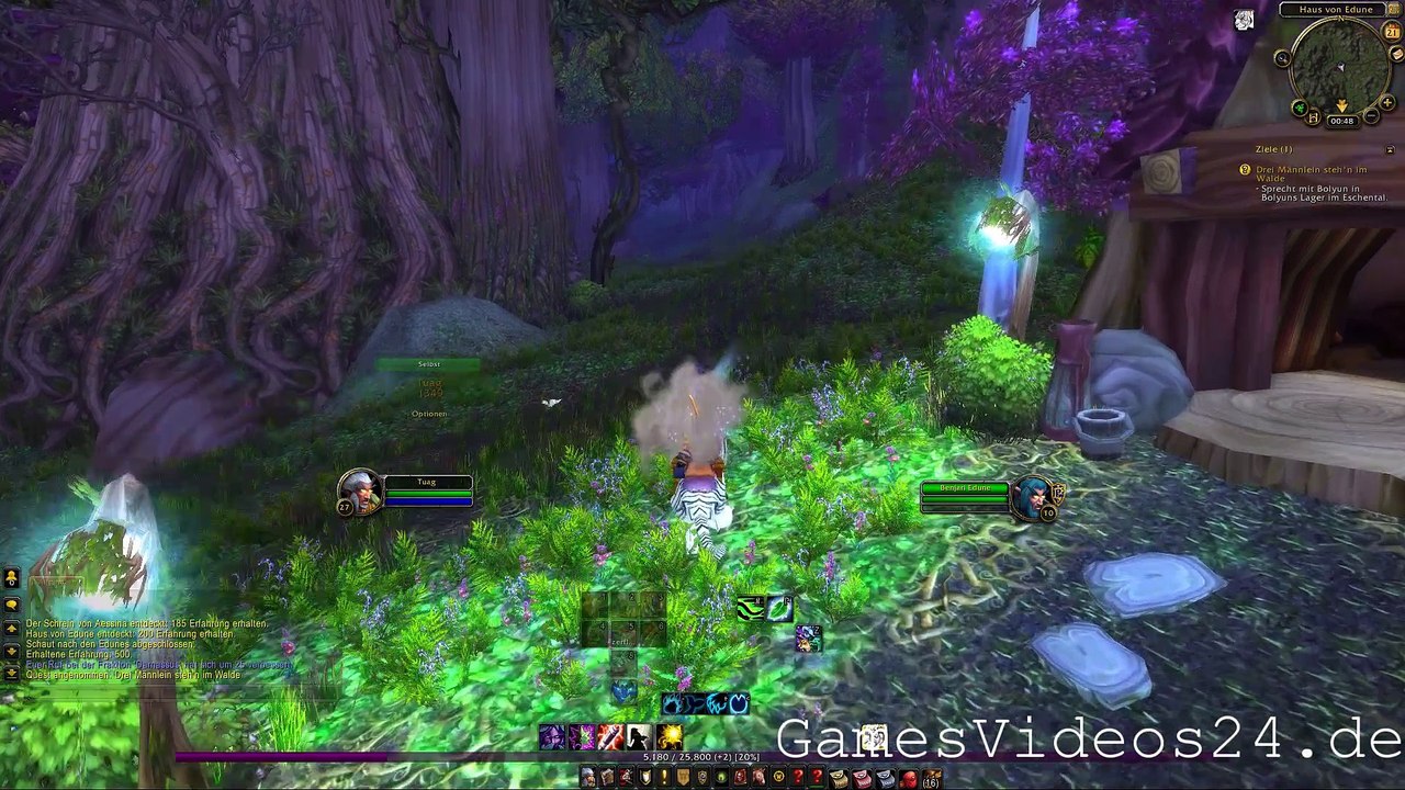 World of Warcraft Quest: Drei Männlein steh'n im Walde