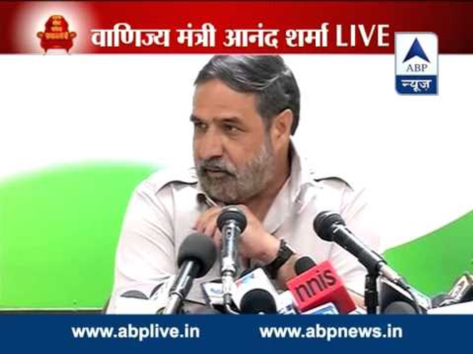 Anand Sharma hits out at Modi
