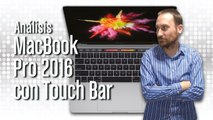 Análisis Macbook Pro 2016 con Touch bar