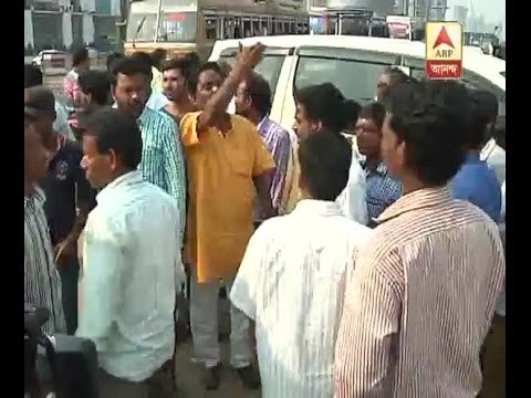 TMC supporters protest outside TMC Bhavan in protest against party's candidate list