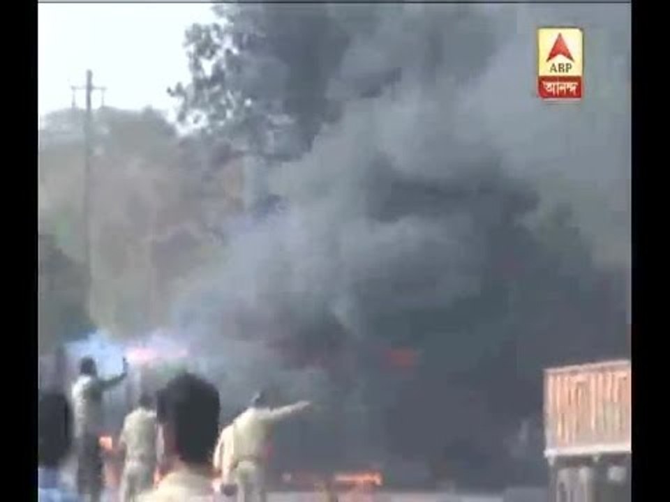 Devastating fire near Panagarh airbase