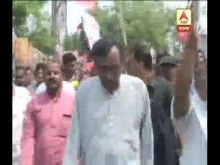 surjyakanta on poll campaign with a joint rally with Congress