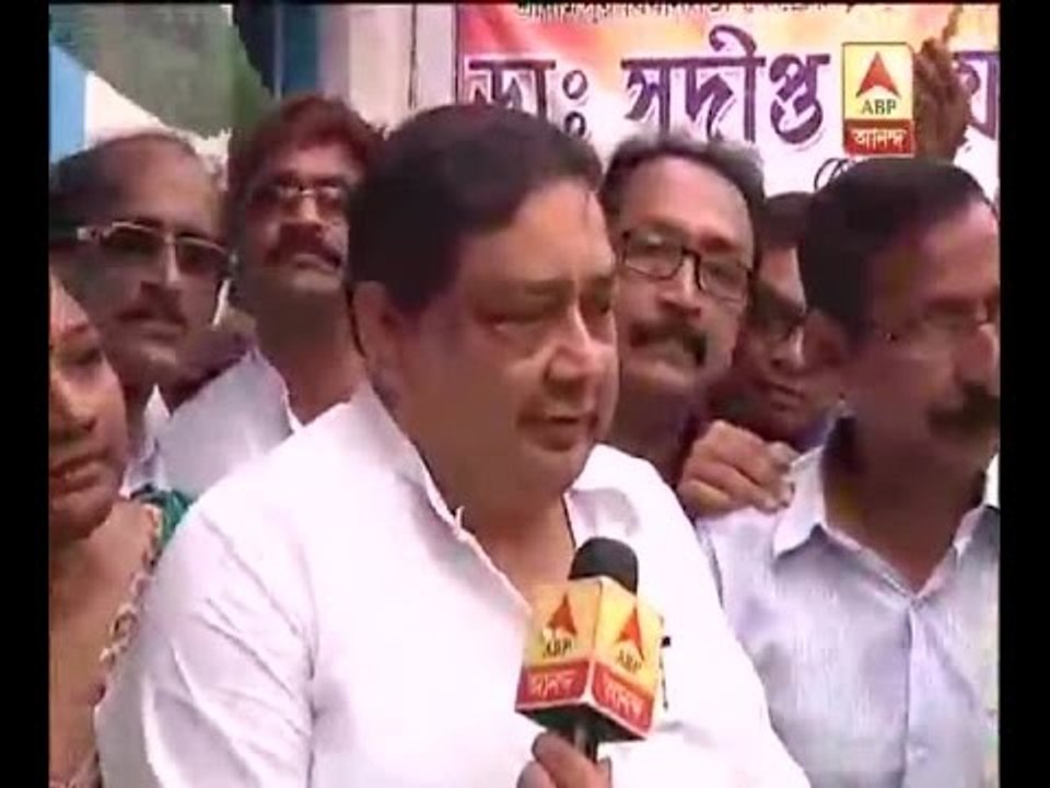 TMC MLA Sudipta Roy on campaign at serampore