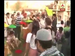 holi celebration at jodhpur