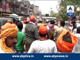 BJP, TMC workers clash outside the BHU campus in Varanasi