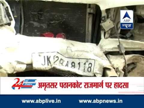 Road accident kills 4 on Amritsar-Pathankot highway