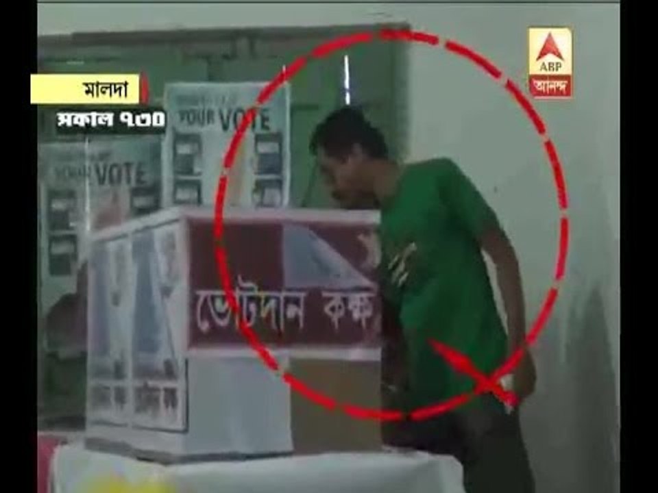 False male voter casted his vote on a woman's place, caught red handed