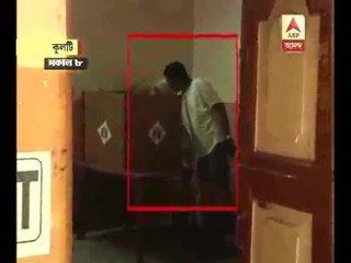 Bengal poll: Kulti -old lady threatened inside booth