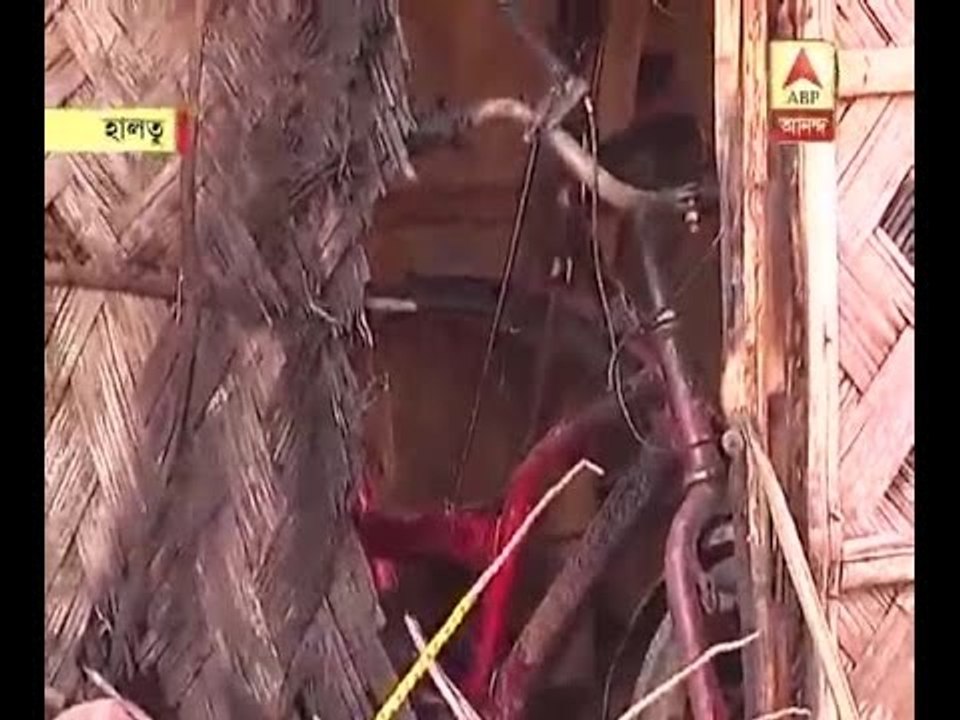 cpm supporter's house ransacked at haltu