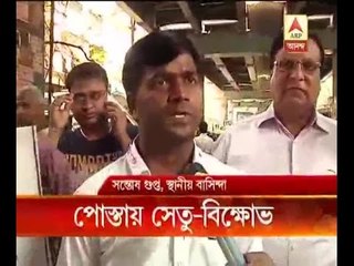 Posta residents agitate against flyover re-construction