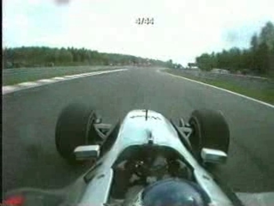 Mika Hakkinen vs Michael Schumacher Spa2000