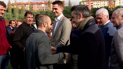 Foto d’Andrés Iniesta amb Masia