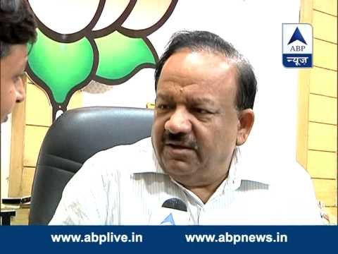 BJP's Harsh Vardhan after winning from Chandni Chowk