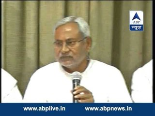Take the responsibility for party's performance in Bihar: Nitish Kumar