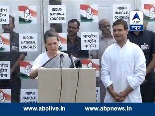 Sonia Gandhi accepts responsiblity for defeat