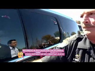 Larry Hernández fuera de la cárcel