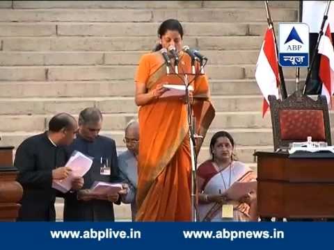 Nirmala Sitharaman takes oath as a Minister of State