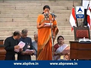 Nirmala Sitharaman takes oath as a Minister of State