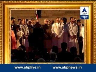 Narendra Modi's swearing-in ceremony ends