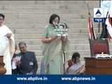 Najma Heptullah takes oath as a Minister