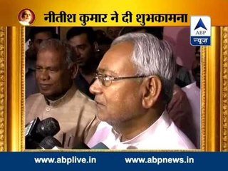 Nitish Kumar gives best wishes to Narendra Modi