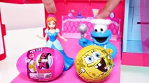 Surprise Egg Hunting with Disney Frozen Princess Play Doh Peppa Pig Giant Kinder Surprise Maxi Eggs