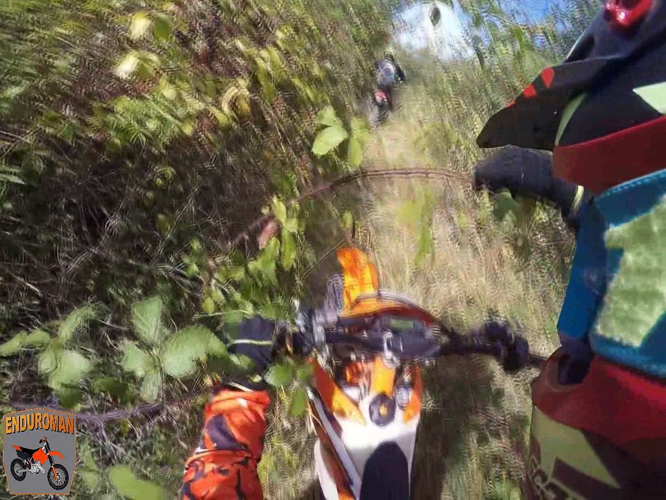 Sortie enduro qui fini mal
