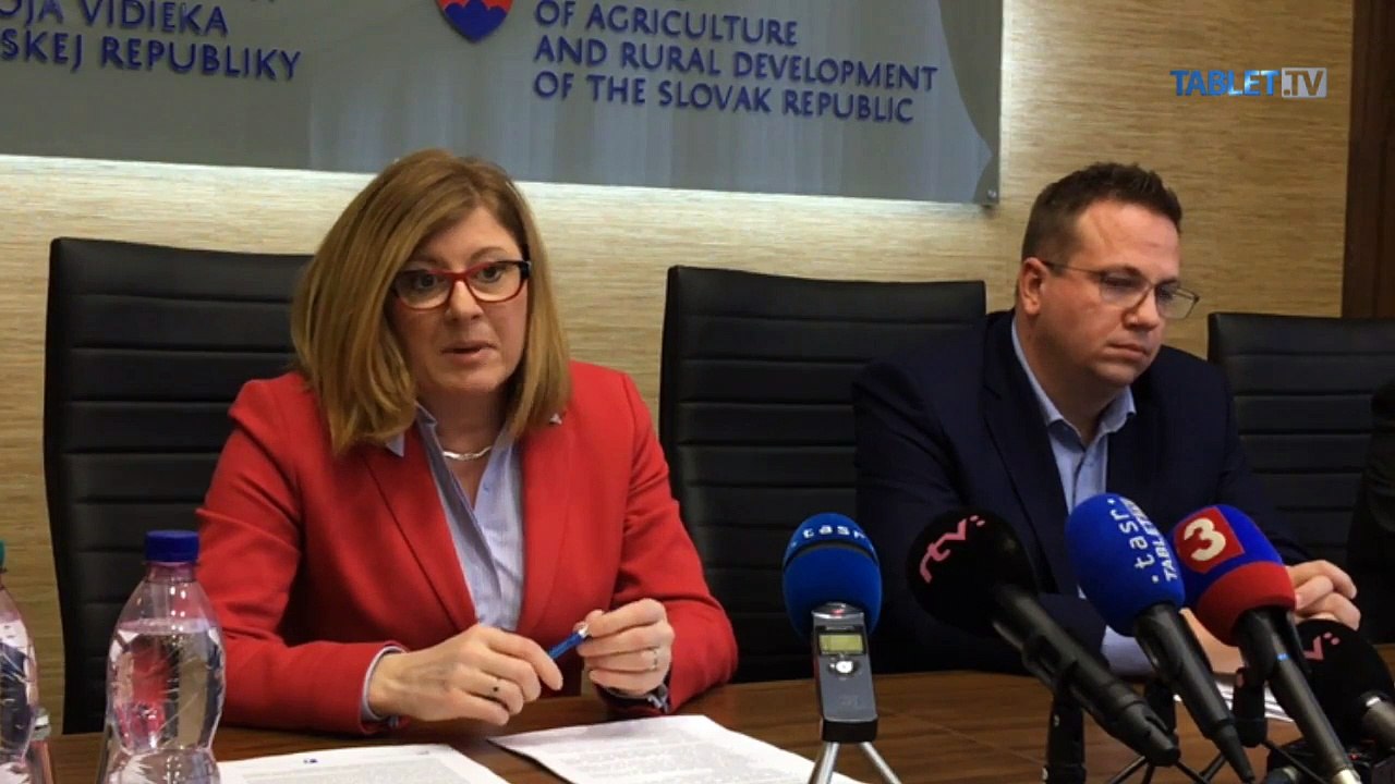 ZÁZNAM: TK ministerky pôdohospodárstva Gabriely Matečnej