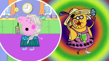 Five Little Mickey Mouse Ironman, Peppa Hulk Astronauts on The Moon Nursery Rhymes