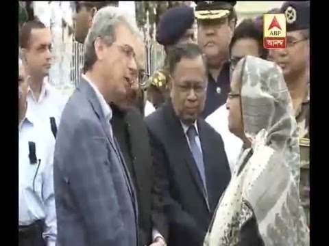 Dhaka: PM Sheikh Hasina pays last tribute to the victims of terrorist attack in Bangladesh
