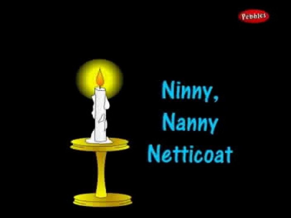 Ninny Nanny Netticoat ,In a white Petticoat ,English Nursery Rhymes| Nursery Rhymes & Kids Songs | Kids Education| animated nursery rhyme for children| Full HD