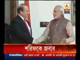 Modi's reaction on Nawaz Sharif's statement over  terrorist Burhan's death