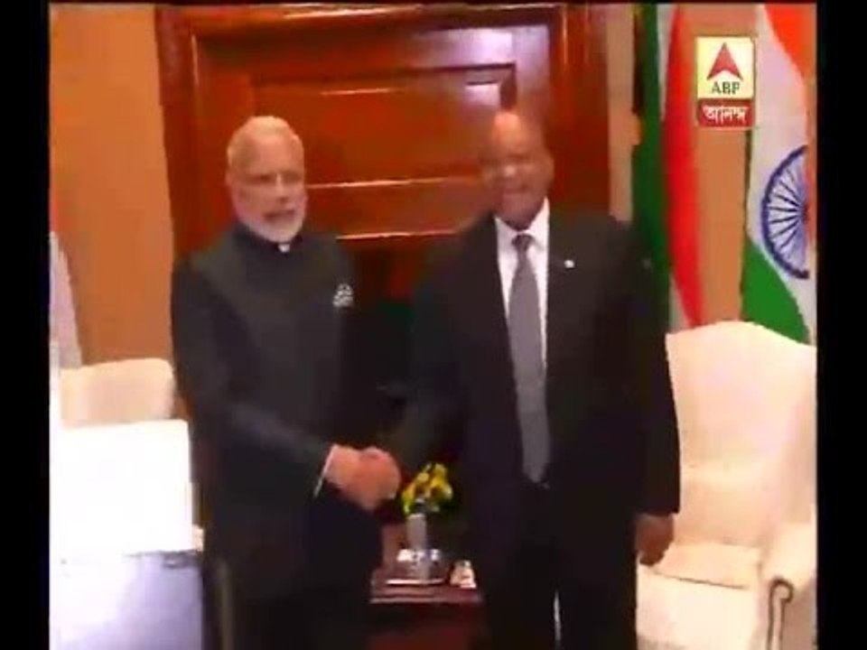 Modi meets jacob juma