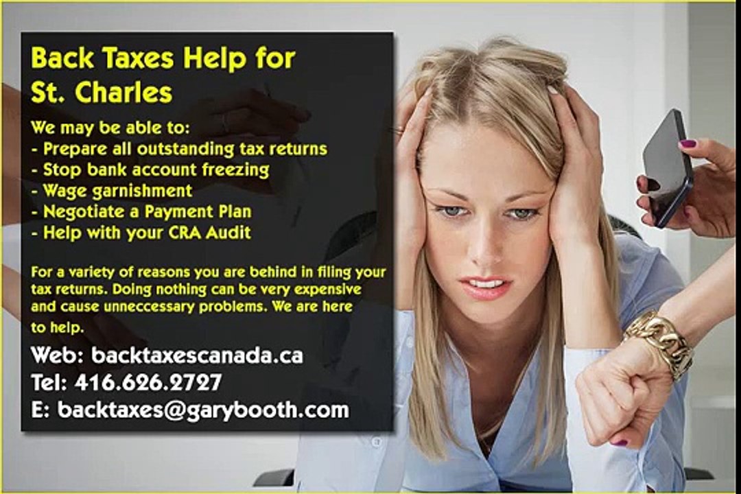 St Charles , Back Taxes Canada.ca , 416-626-2727 , taxes@garybooth.com _ CRA Audit, Tax Returns