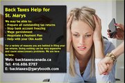 St Marys , Back Taxes Canada.ca , 416-626-2727 , taxes@garybooth.com _ CRA Audit, Tax Returns