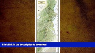 READ Appalachian Trail Wall Map [Boxed] (National Geographic Reference Map)