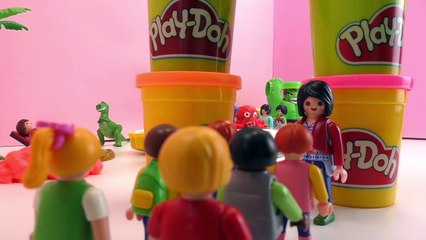 Film Playmobil Mucus – Excursion du jardin denfant dans le monde du mucus et de la pâte à modeler