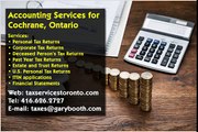 Cochrane , Accounting Services , 416-626-2727 , taxes@garybooth.com