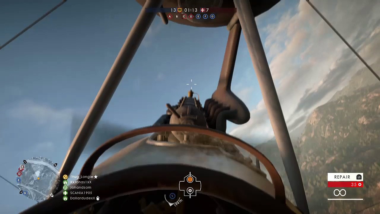 Attack plane triple @ Start