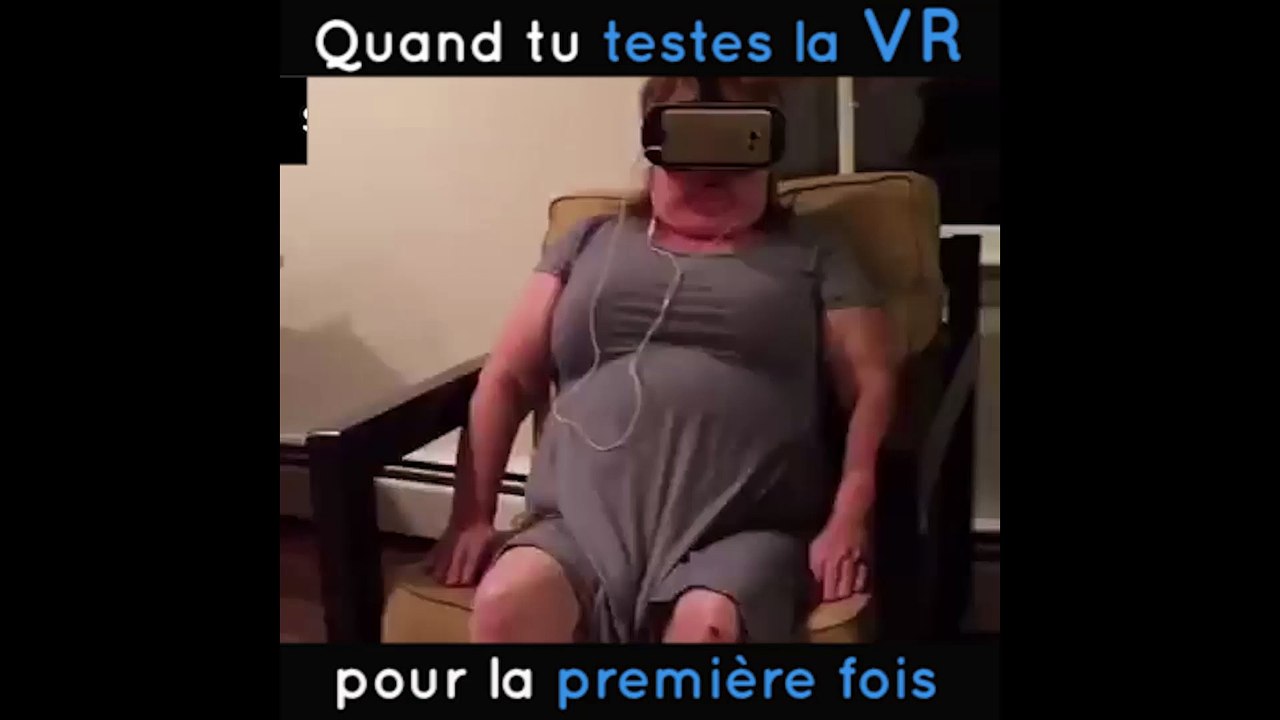 La VR c'est impressionnant...