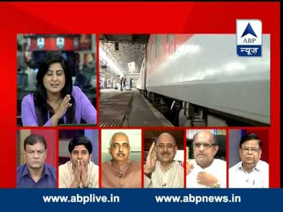 ABP News Debate: Rail fares hiked, are these the promised 'achhe din'?