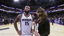 DeMarcus Cousins Goes Off in Postgame Interview  Blazers vs Kings  Dec 20  2016-17 NBA Season SUHD