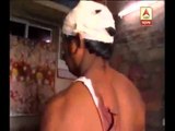 Protester attacked while protesting on extortion at Sonarpur