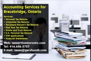 Bracebridge ,Accounting Services , 416-626-2727 , taxes@garybooth.com