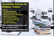 Brighton , Accounting Services , 416-626-2727 , taxes@garybooth.com