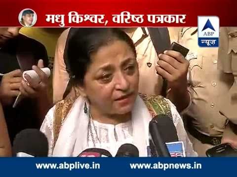 DU VC hasn't resigned, is being pressured by the govt to do so: Madhu Kishwar
